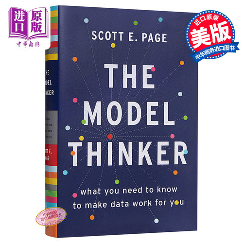 【中商原版】模型思维 英文原版 The Model Thinker：What You Need to Know to Make Data Work for You 数据