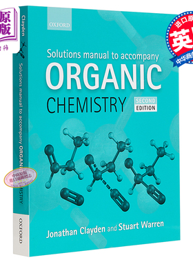 有机化学配套解答解题手册 牛津经典教材 Solutions Manual to accompany Organic Chemistry 英文原版【中商原版】