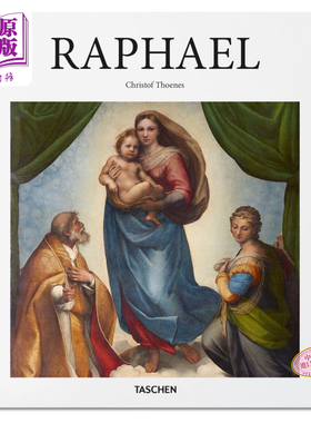 预售 Raphael 进口艺术 拉斐尔 艺术收藏 文艺复兴画册 Taschen Basic Art基础艺术系列【中商原版】