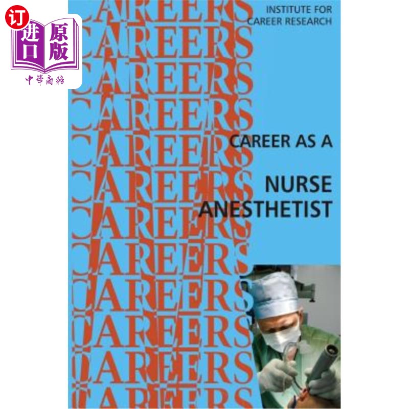 海外直订医药图书Career as a Nurse Anesthetist 护士麻醉师的职业
