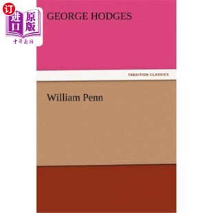 海外直订William 威廉·佩恩 Penn