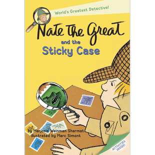 小侦探内特11 粘性的案例 Nate the Great and the Sticky Case 桥梁章节书 7~12岁 英文原版 儿童小初文学故事书【中商原版】