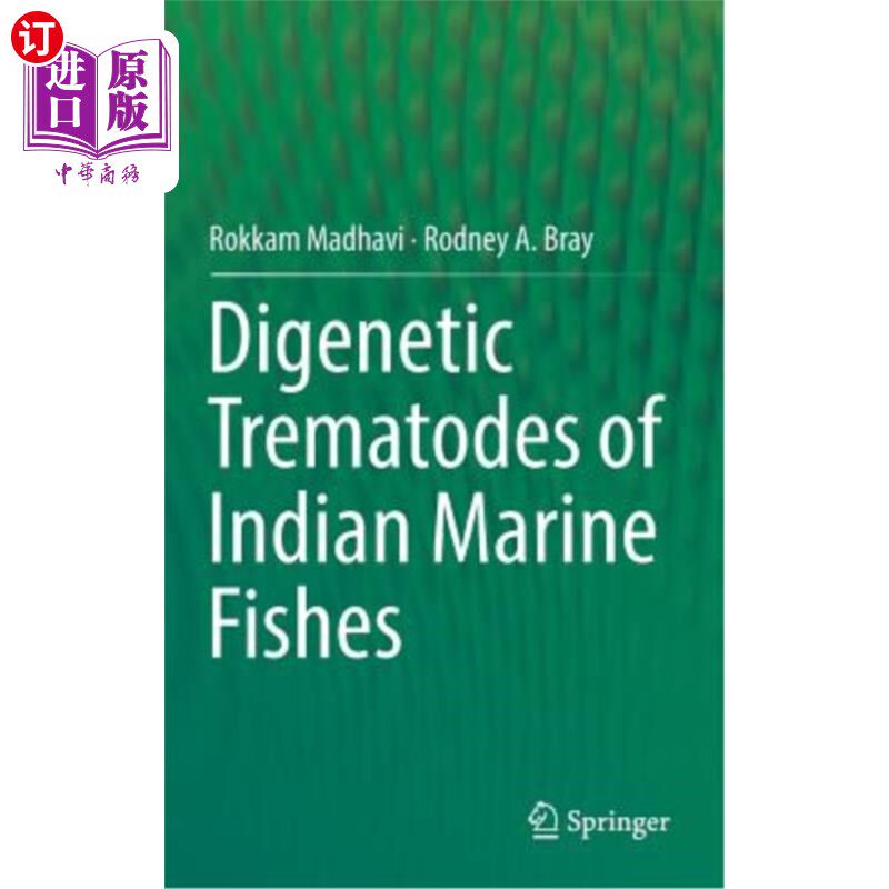 海外直订医药图书Digenetic Trematodes of Indian Marine Fishes 印度海鱼的二基因吸虫