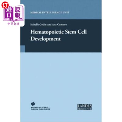 海外直订Hematopoietic Stem Cell Development 造血干细胞发育