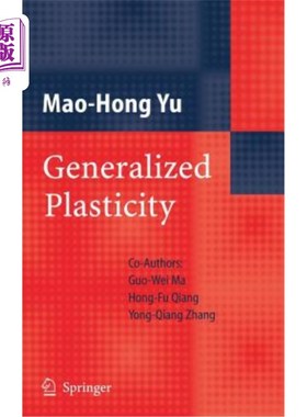 海外直订Generalized Plasticity 广义塑性