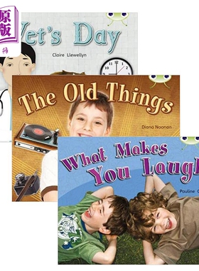 Pearson Bug Club lift story set 1 培生虫子俱乐部 生活故事套装3册 自然拼读图画书 5-6岁 小学1年级 英文原版【中商原版?