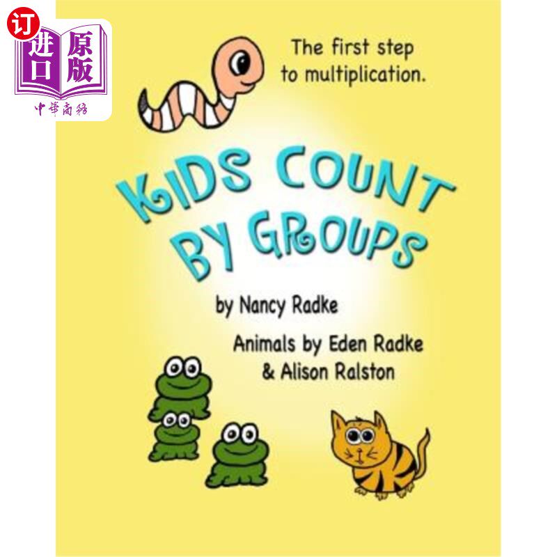 海外直订Kids Count by Groups 孩子们按组数