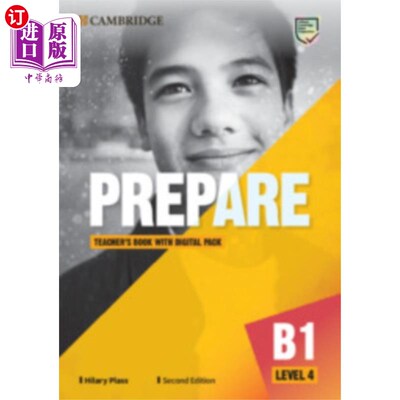 海外直订Prepare Level 4 Teacher's Book with Digital Pack 准备四级教师书与数字包