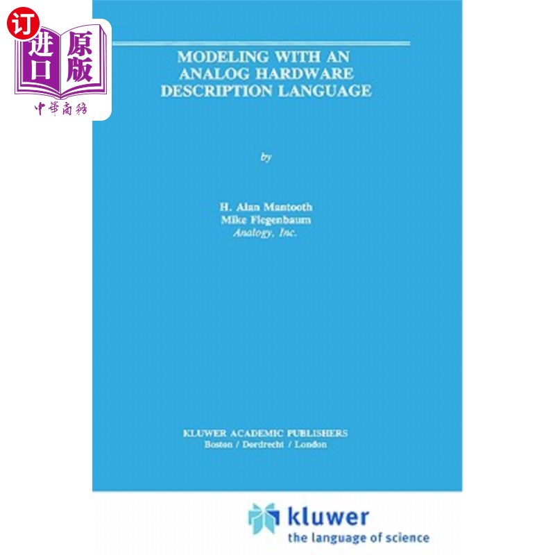 海外直订Modeling with an Analog Hardware Description Language 用模拟硬件描述语言建模
