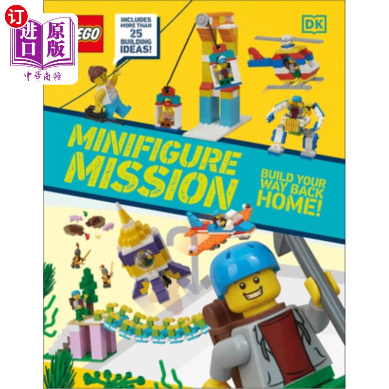 海外直订Lego Minifigure Mission (Library Edition) 乐高小人任务(图书馆版)