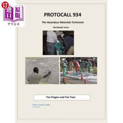 海外直订Protocall 934 Hazardous Materials Technician: Ten Fingers and Ten Toes 危险品技师:十指十趾