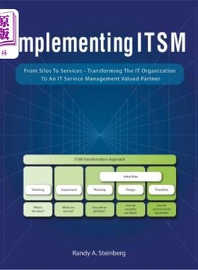 海外直订Implementing Itsm: From Silos to Services: Transforming the It Organization to a 实施ITSM：从竖井到服务：将