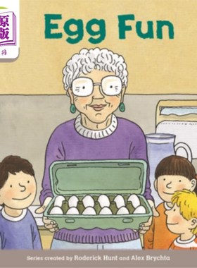 海外直订Oxford Reading Tree Biff, Chip and Kipper Storie... 牛津阅读树Biff, Chip和Kipper故事解码和发展:第1级:鸡蛋乐