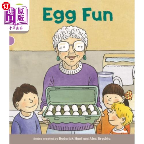 海外直订Oxford Reading Tree Biff, Chip and Kipper Storie... 牛津阅读树Biff, Chip和Kipper故事解码和发展:第1级:鸡蛋乐