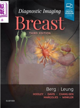 现货 诊断影像 乳房 第3版 英文原版 Diagnostic Imaging Breast Wendie A Berg Jessica Leung【中商原版】Elsevier 医学影像学