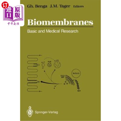 海外直订Biomembranes: Basic and Medical Research 生物膜:基础与医学研究