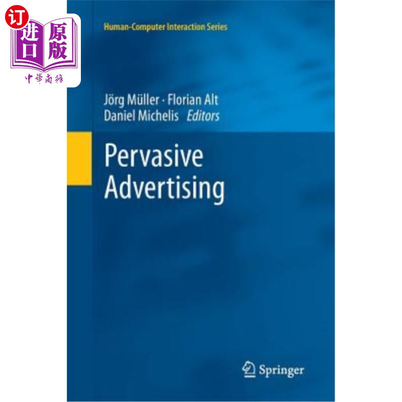 海外直订pervasive advertising 无处不在的广告