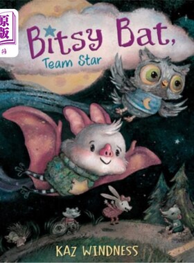 海外直订Bitsy Bat, Team Star 小蝙蝠，星队
