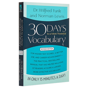 【2022修订版】30天掌握更强大的词汇量 英文原版 30 Days to a More Powerful Vocabulary