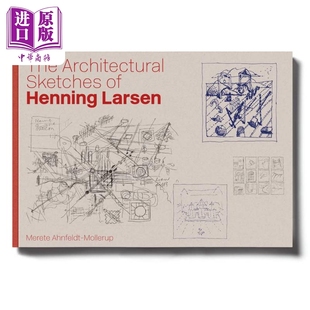 Architectural 進口藝術(shù) 中商原版 Larsen 建筑素描 Henning Sketches 亨寧·拉森