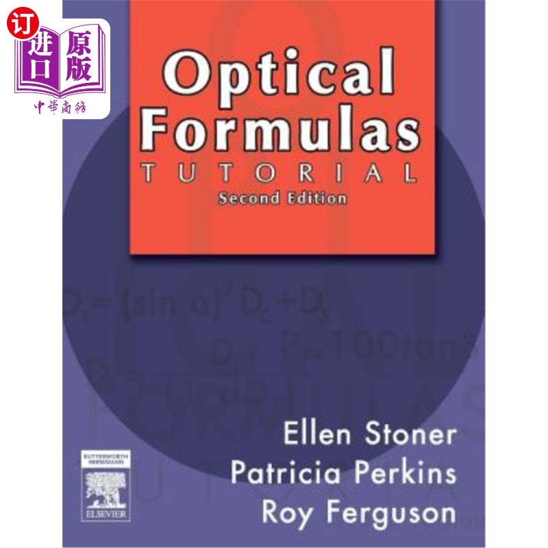海外直订医药图书Optical Formulas Tutorial 光学公式教程
