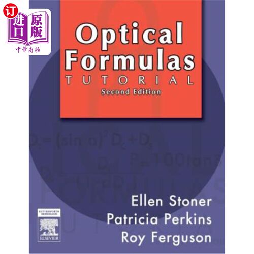 海外直订医药图书Optical Formulas Tutorial 光学公式教程
