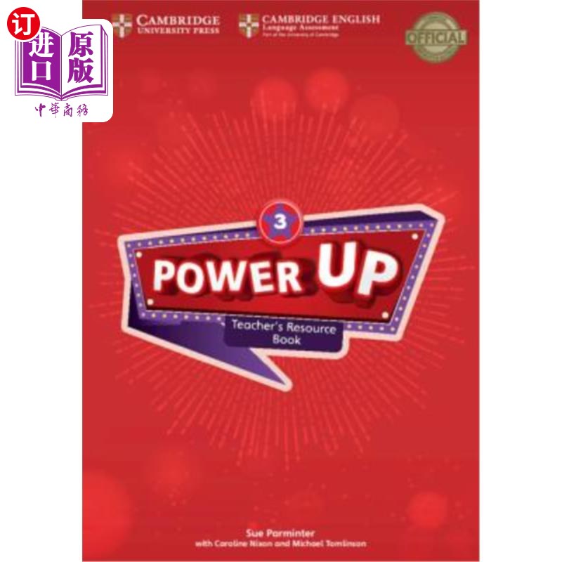 海外直订Power Up Level 3 Teacher's Resource Book with Online Audio 用在线音频打开3级教师资源书