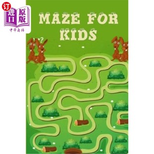 Child Kids 海外直订Mazes Activity Your Problem Improve Ages For Book 儿童迷宫活动 8岁儿童迷宫 Maze for