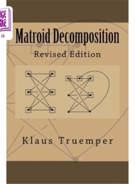 海外直订Matroid Decomposition 拟阵分解
