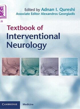 海外直订医药图书Textbook of Interventional Neurology 介入神经病学教材