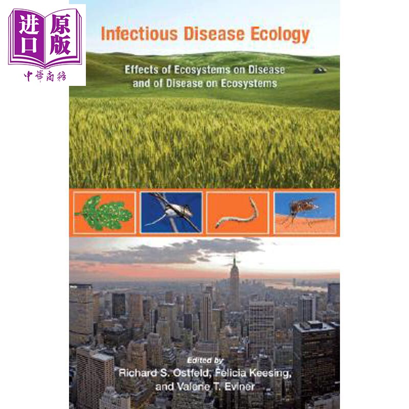 预售 传染病生态学 Infectious Disease Ecology 英文原版 Richard S Ostfeld【中商原版】