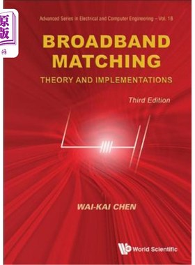 海外直订Broadband Matching: Theory and Implementations (Third Edition) 宽带匹配:理论与实现(第三版)