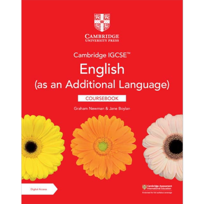 预售 Cambridge IGCSE English (as an Additional Language) Coursebook剑桥IGCSE英语教材，具有数字访问功能（2年）【中商原版?