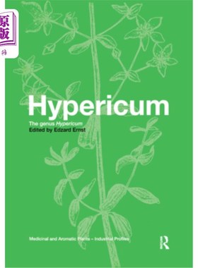 海外直订医药图书Hypericum: The genus Hypericum 金丝桃属：金丝桃属