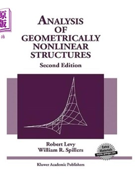 海外直订Analysis of Geometrically Nonlinear Structures 几何非线性结构分析