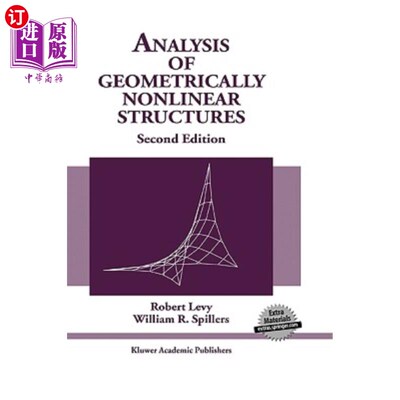 海外直订Analysis of Geometrically Nonlinear Structures 几何非线性结构分析