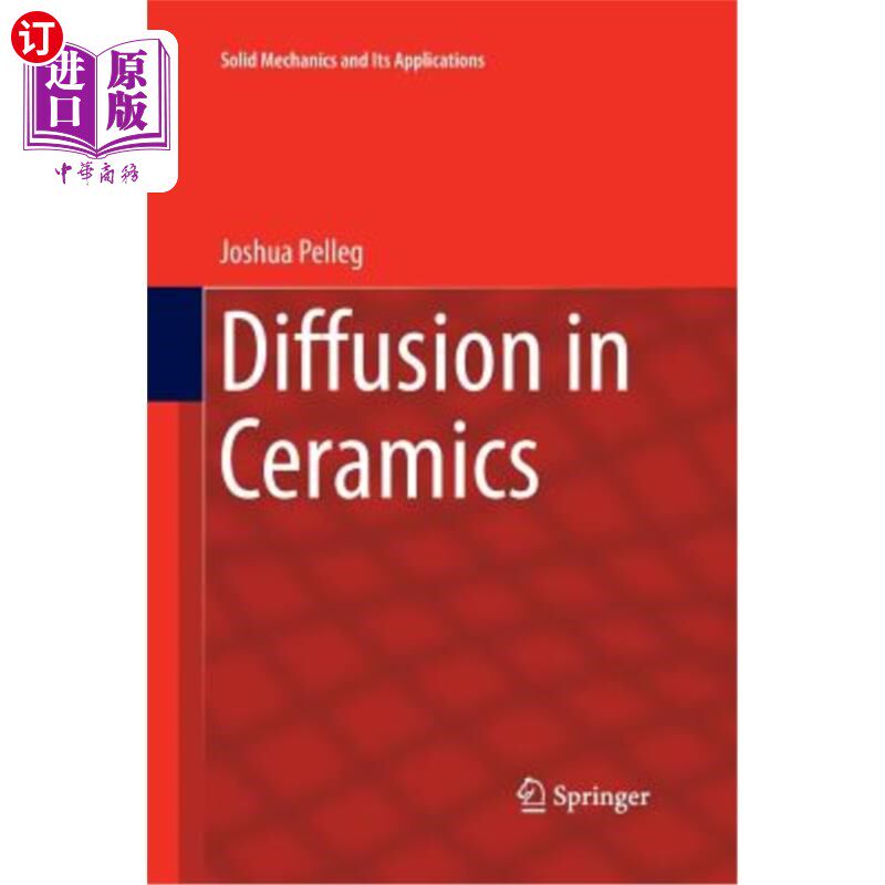 海外直订Diffusion in Ceramics 陶瓷中的扩散