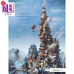Digita Where Mayhem 海外直订Digital Techniques Landscape Inspiration 灵感 数字混乱3D景观技术 and
