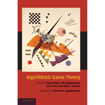 现货 算法博弈论 英文原版 Algorithmic Game Theory Tim Roughgarden【中商原版】