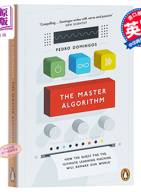【中商原版】主算法（平装）英文原版 英文版 The Master Algorithm 进口图书 比尔盖茨书单 畅销书籍 计算机科学 人工智能
