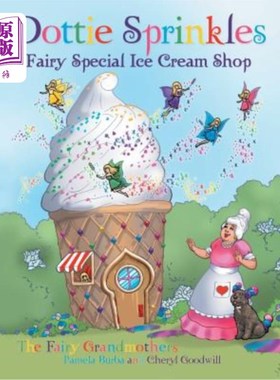 海外直订Dottie Sprinkles: Fairy Special Ice Cream Shop 仙子冰淇淋店