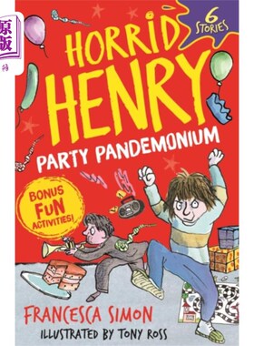 海外直订Horrid Henry: Party Pandemonium 可怕的亨利:派对的混乱