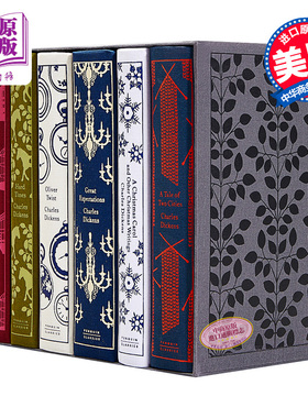 企鹅布纹经典 企鹅布面经典 狄更斯作品六本 Major Works of Charles Dickens 英文原版 Charles Dickens 英文系列收藏套装 ?