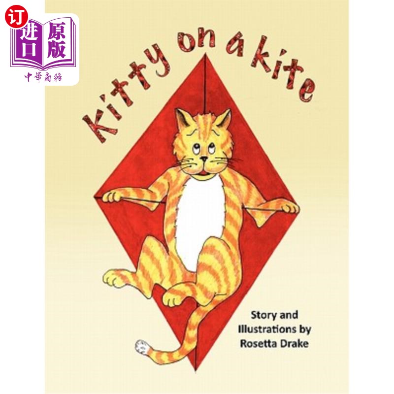 海外直订Kitty on a Kite 风筝上的小猫