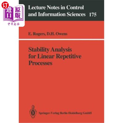 海外直订Stability Analysis for Linear Repetitive Processes 线性重复过程的稳定性分析