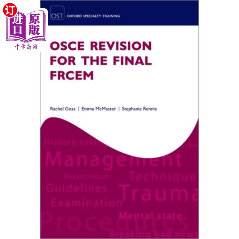 海外直订医药图书OSCE Revision for the Final FRCEM 欧安组织修订的最终FRCEM