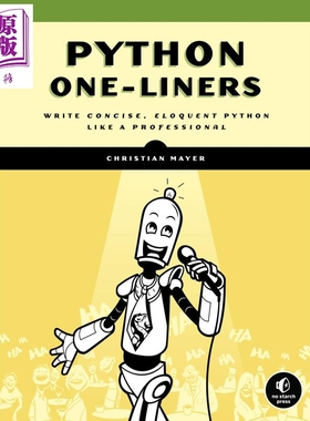 现货 Python One Liners 英文原版 Python一行式命令 Christian Mayer【中商原版】