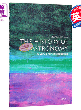 预售 【中商原版】天文简史（牛津通识读本） 英文原版 自然科学 The History of Astronomy: A Very Short Introduction OUP Oxfo
