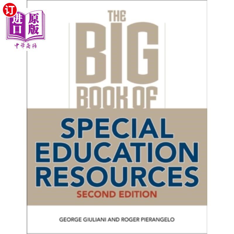 海外直订The Big Book of Special Education Resources: Second Edition 特殊教育资源大书：第二版