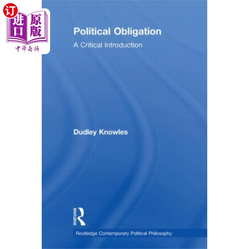 海外直订Political Obligation 政治责任